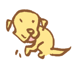 waiting dog sticker #4292842