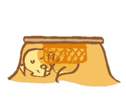 waiting dog sticker #4292847