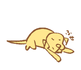 waiting dog sticker #4292848