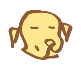 waiting dog sticker #4292853