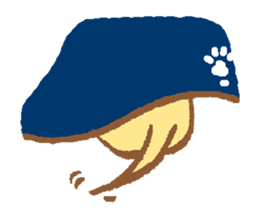 waiting dog sticker #4292854