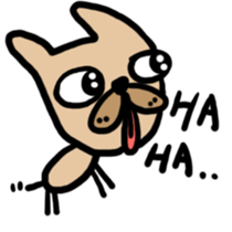 Neighbor's Chihuahua sticker #4292988