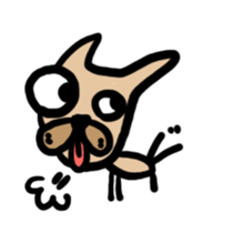 Neighbor's Chihuahua sticker #4292989