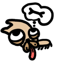 Neighbor's Chihuahua sticker #4292990