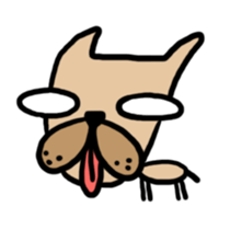 Neighbor's Chihuahua sticker #4292992