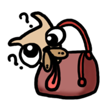 Neighbor's Chihuahua sticker #4293001