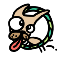 Neighbor's Chihuahua sticker #4293014