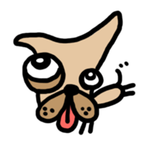 Neighbor's Chihuahua sticker #4293017