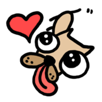 Neighbor's Chihuahua sticker #4293023