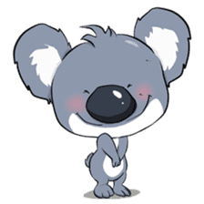 Koalas face extinction His name is Kolly sticker #4293424