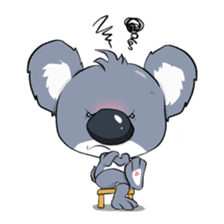 Koalas face extinction His name is Kolly sticker #4293425