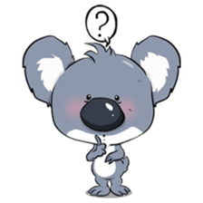 Koalas face extinction His name is Kolly sticker #4293427