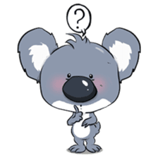 Koalas face extinction His name is Kolly sticker #4293427