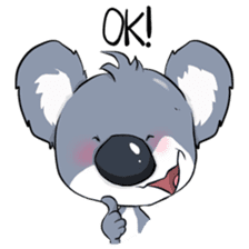 Koalas face extinction His name is Kolly sticker #4293433