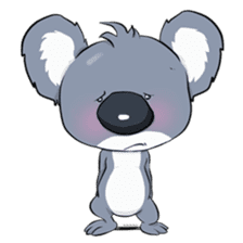 Koalas face extinction His name is Kolly sticker #4293436