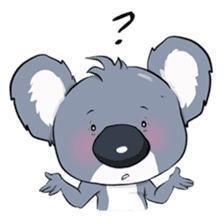 Koalas face extinction His name is Kolly sticker #4293437