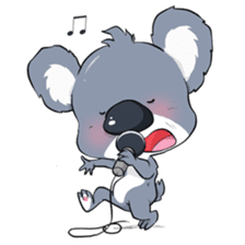 Koalas face extinction His name is Kolly sticker #4293444