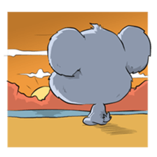 Koalas face extinction His name is Kolly sticker #4293447