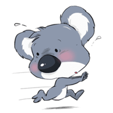 Koalas face extinction His name is Kolly sticker #4293453