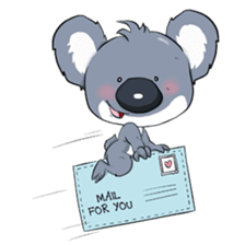 Koalas face extinction His name is Kolly sticker #4293454