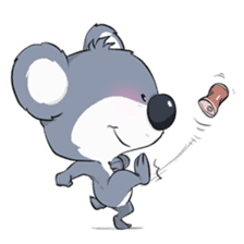 Koalas face extinction His name is Kolly sticker #4293461