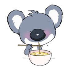 Koalas face extinction His name is Kolly sticker #4293463