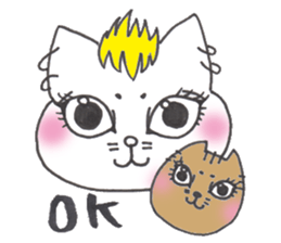 Sukiyaki Japan Nekodama and Doqneko3 sticker #4293966