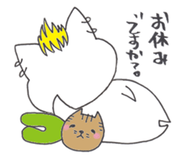 Sukiyaki Japan Nekodama and Doqneko3 sticker #4293970