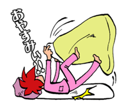 hot blooded man! sticker #4294225