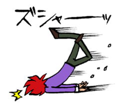 hot blooded man! sticker #4294258