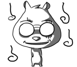 Big head Chipmunk sticker #4294395