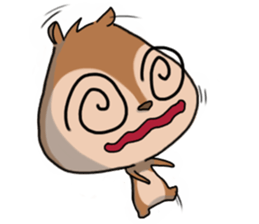 Big head Chipmunk sticker #4294401