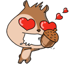 Big head Chipmunk sticker #4294404