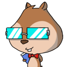 Big head Chipmunk sticker #4294411