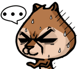 Big head Chipmunk sticker #4294414