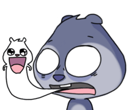 Big head Chipmunk sticker #4294415