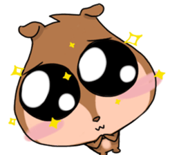 Big head Chipmunk sticker #4294419