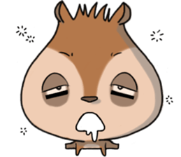 Big head Chipmunk sticker #4294421