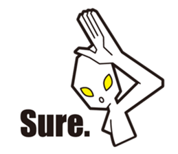 Message from an alien -English- sticker #4294959