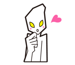 Message from an alien -English- sticker #4294966