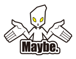 Message from an alien -English- sticker #4294971