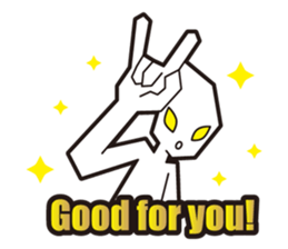 Message from an alien -English- sticker #4294977