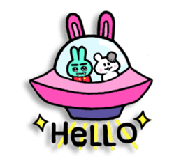 Ham metal-kun  ice-chan & Friends sticker #4295402