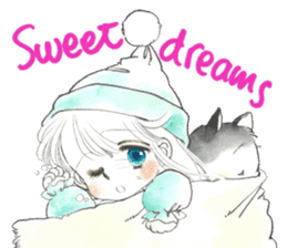 Poe and Rilfee -in English sticker #4295552