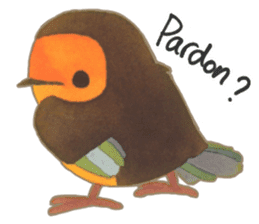 Poe and Rilfee -in English sticker #4295559