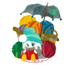 Poe and Rilfee -in English sticker #4295560