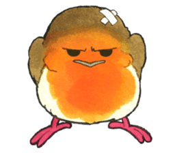 Poe and Rilfee -in English sticker #4295562