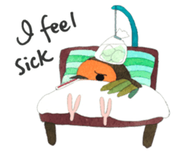 Poe and Rilfee -in English sticker #4295564