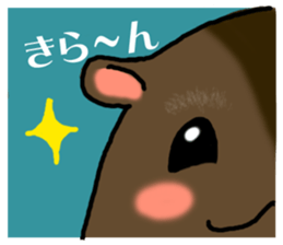 Takitarou the hamster sticker #4295676