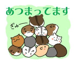 Takitarou the hamster sticker #4295701